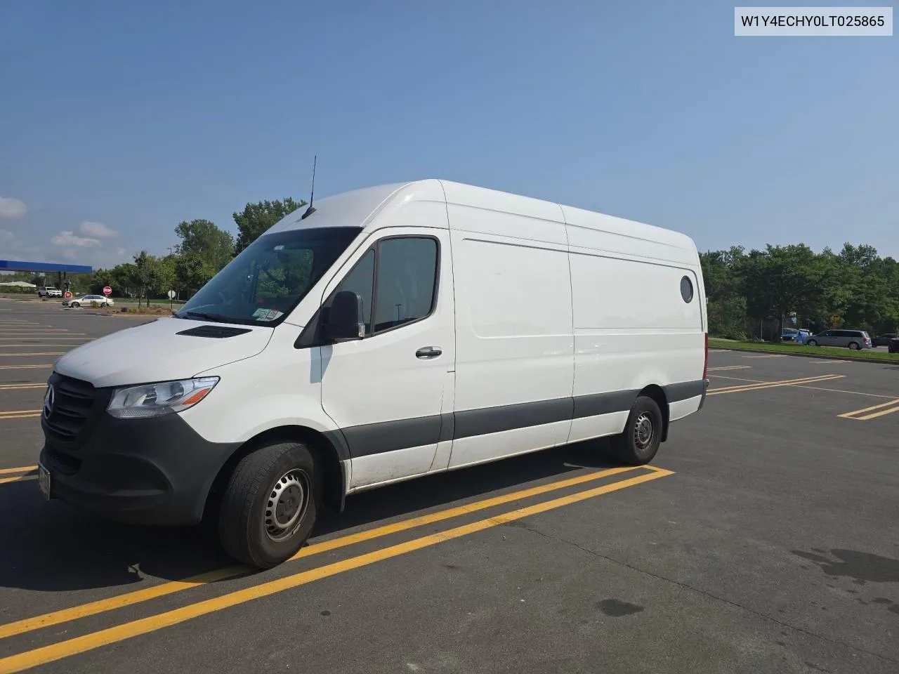 2020 Mercedes-Benz Sprinter 2500 VIN: W1Y4ECHY0LT025865 Lot: 80452244