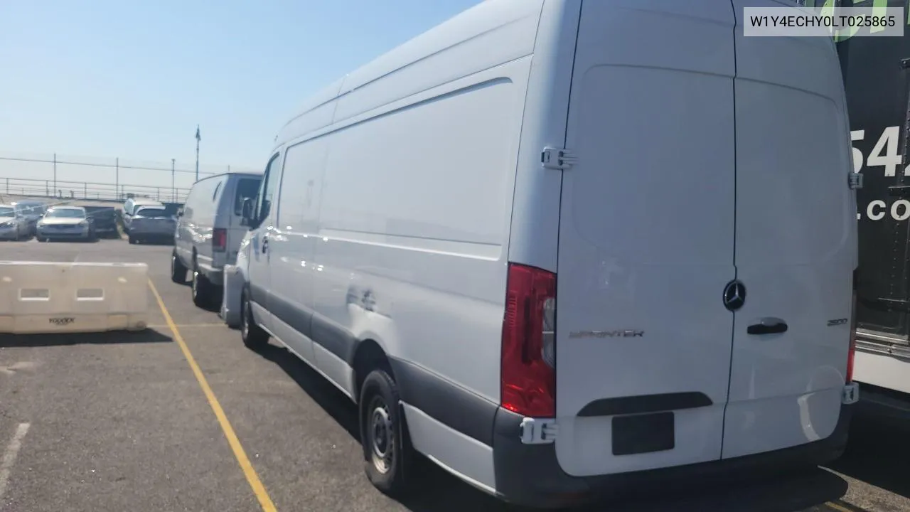 2020 Mercedes-Benz Sprinter 2500 VIN: W1Y4ECHY0LT025865 Lot: 80452244