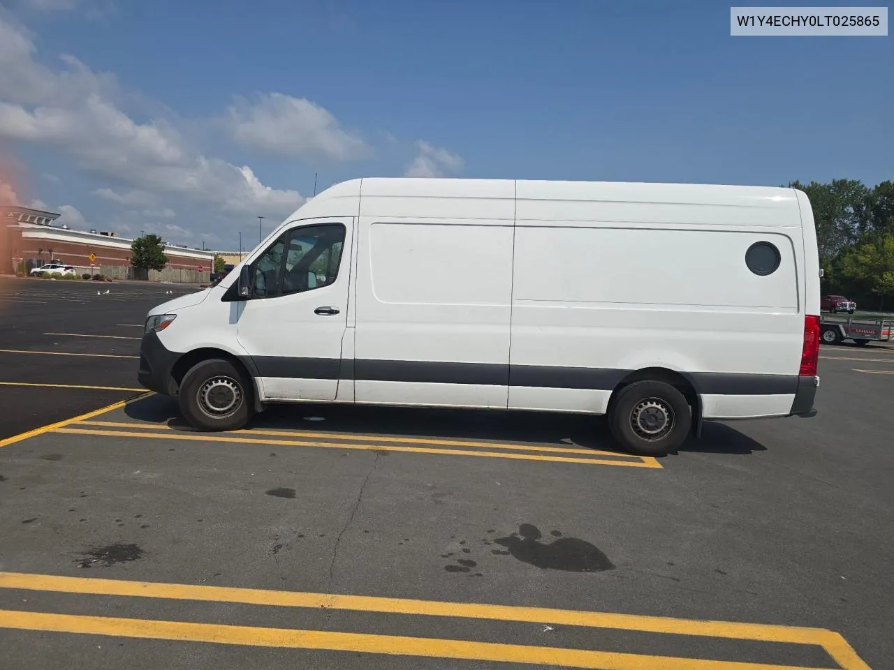 2020 Mercedes-Benz Sprinter 2500 VIN: W1Y4ECHY0LT025865 Lot: 80452244