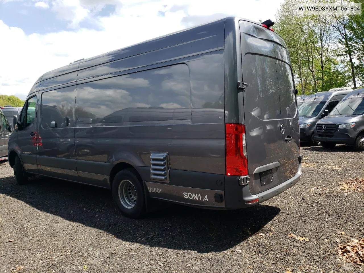 2021 Mercedes-Benz Sprinter 4500 VIN: W1W9ED3YXMT061804 Lot: 53903924