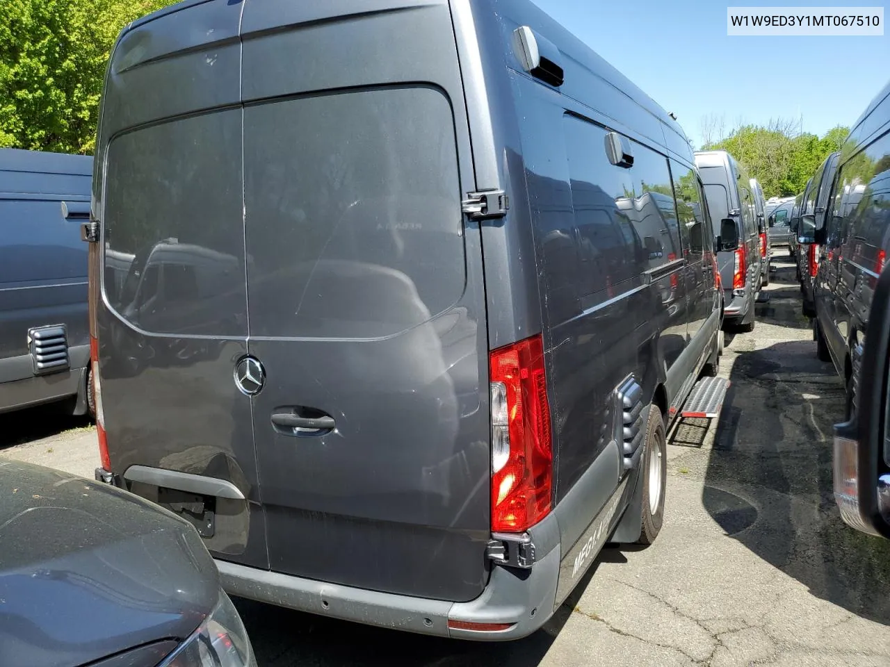 2021 Mercedes-Benz Sprinter 4500 VIN: W1W9ED3Y1MT067510 Lot: 53903944