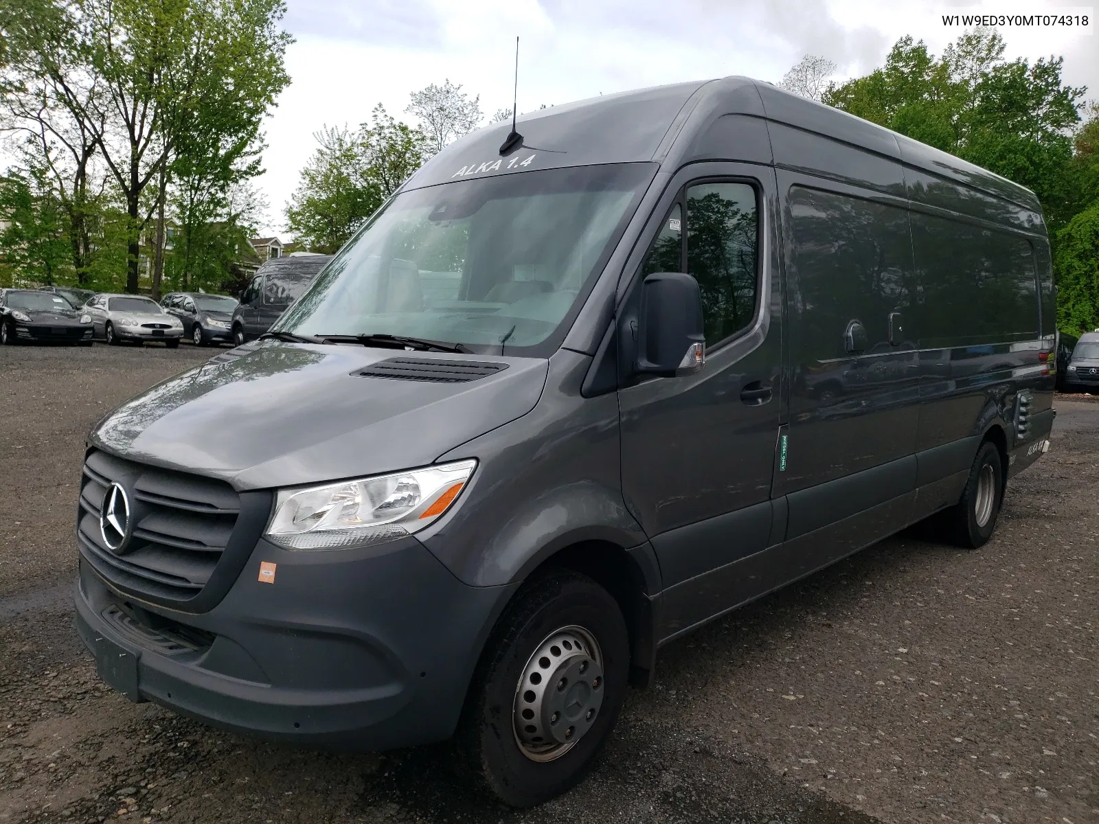 2021 Mercedes-Benz Sprinter 4500 VIN: W1W9ED3Y0MT074318 Lot: 53910634