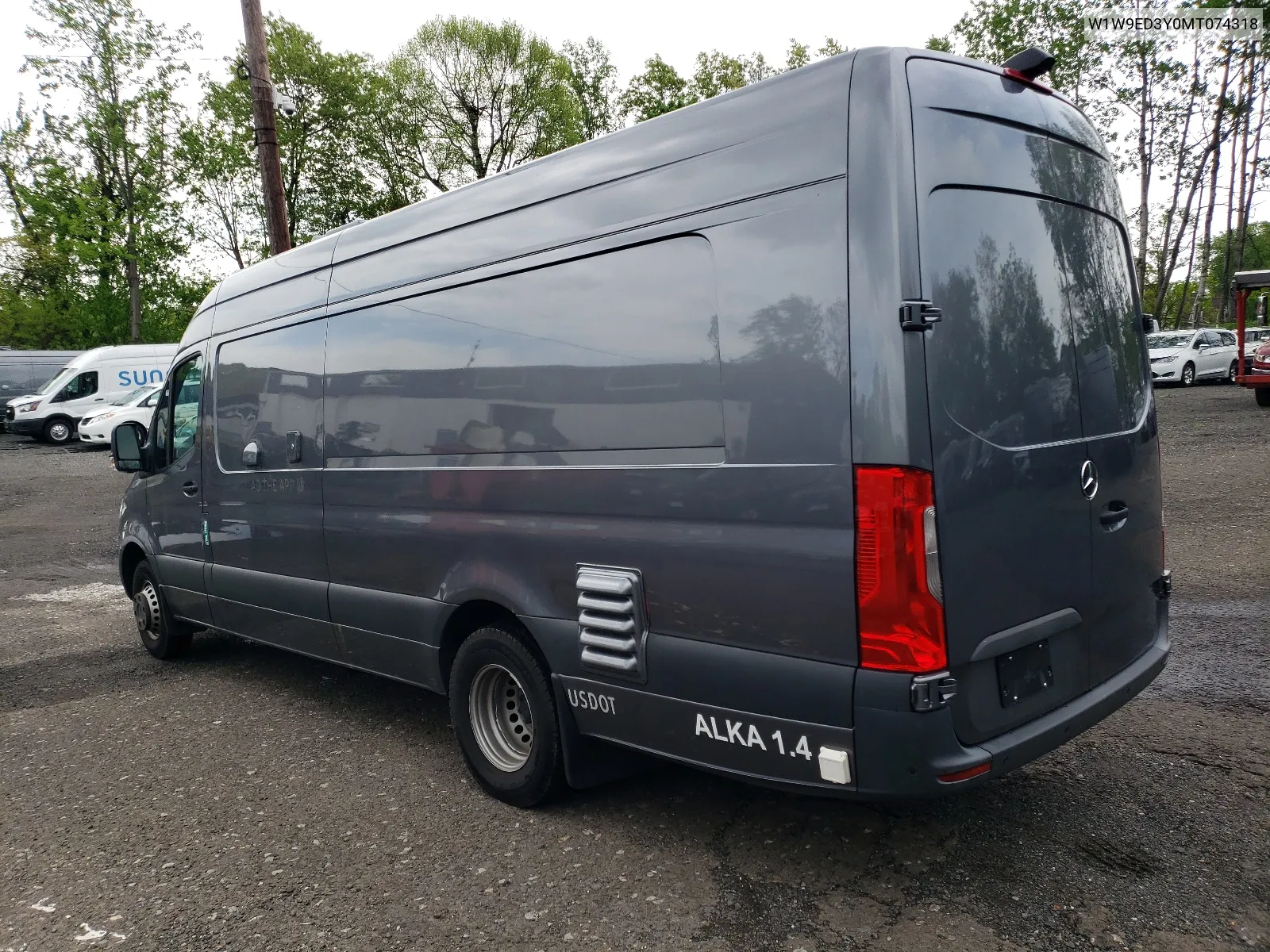 2021 Mercedes-Benz Sprinter 4500 VIN: W1W9ED3Y0MT074318 Lot: 53910634