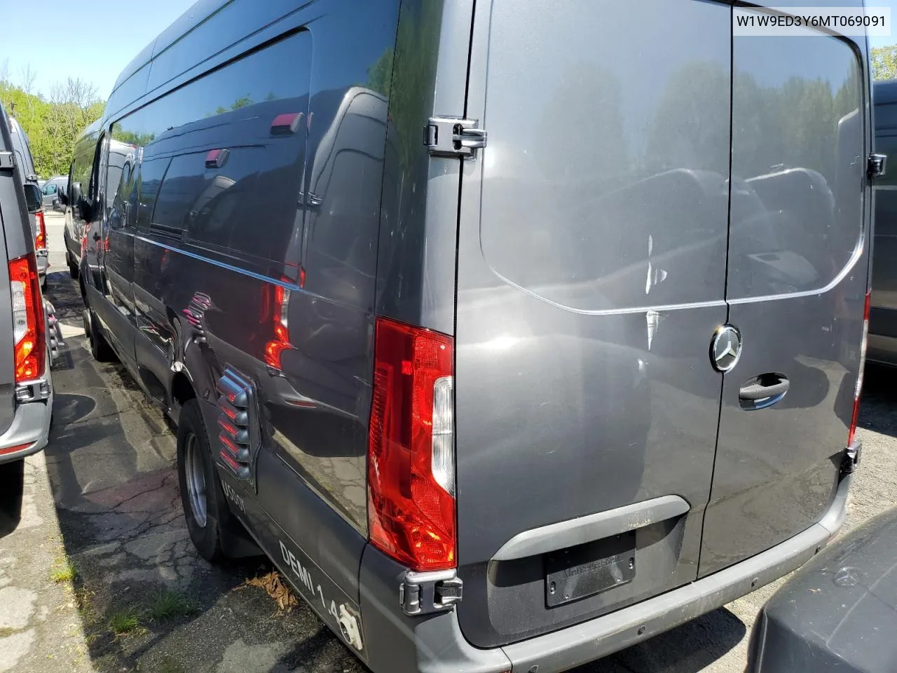 2021 Mercedes-Benz Sprinter 4500 VIN: W1W9ED3Y6MT069091 Lot: 53911254