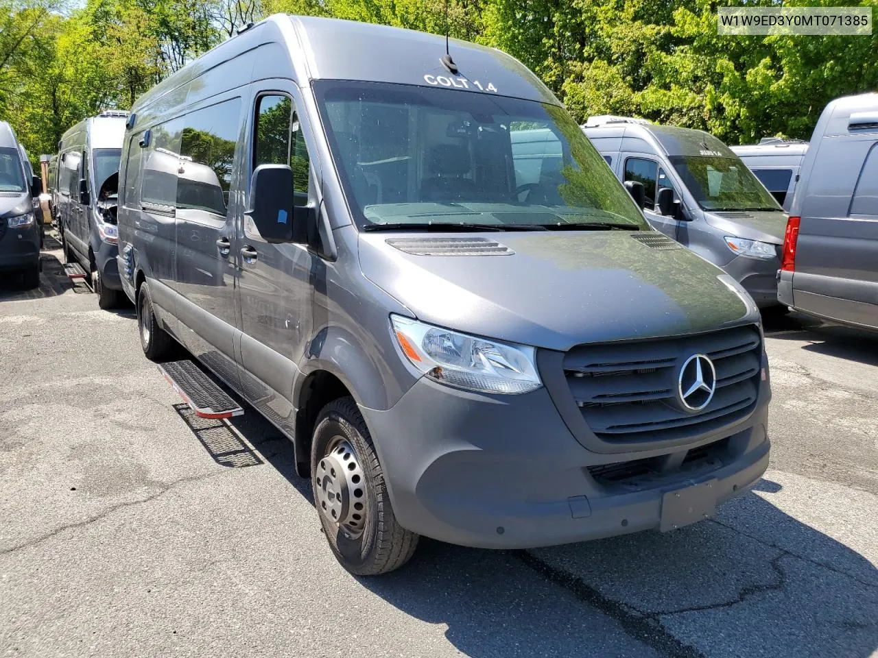 2021 Mercedes-Benz Sprinter 4500 VIN: W1W9ED3Y0MT071385 Lot: 53911534