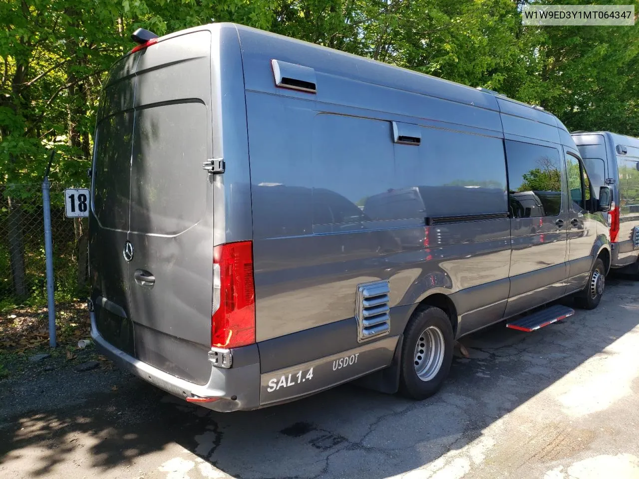 2021 Mercedes-Benz Sprinter 4500 VIN: W1W9ED3Y1MT064347 Lot: 53911634