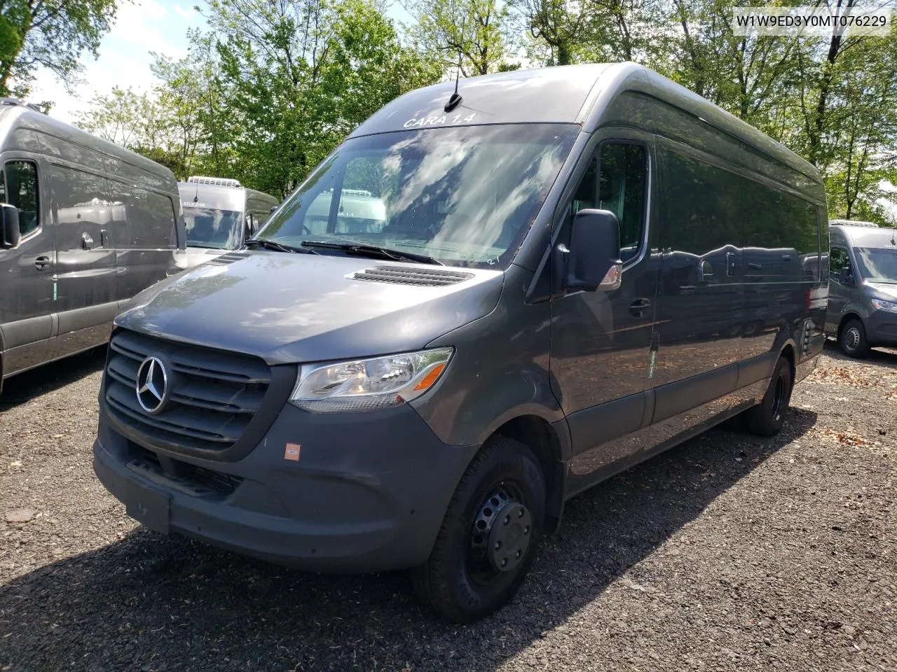 2021 Mercedes-Benz Sprinter 4500 VIN: W1W9ED3Y0MT076229 Lot: 53912314