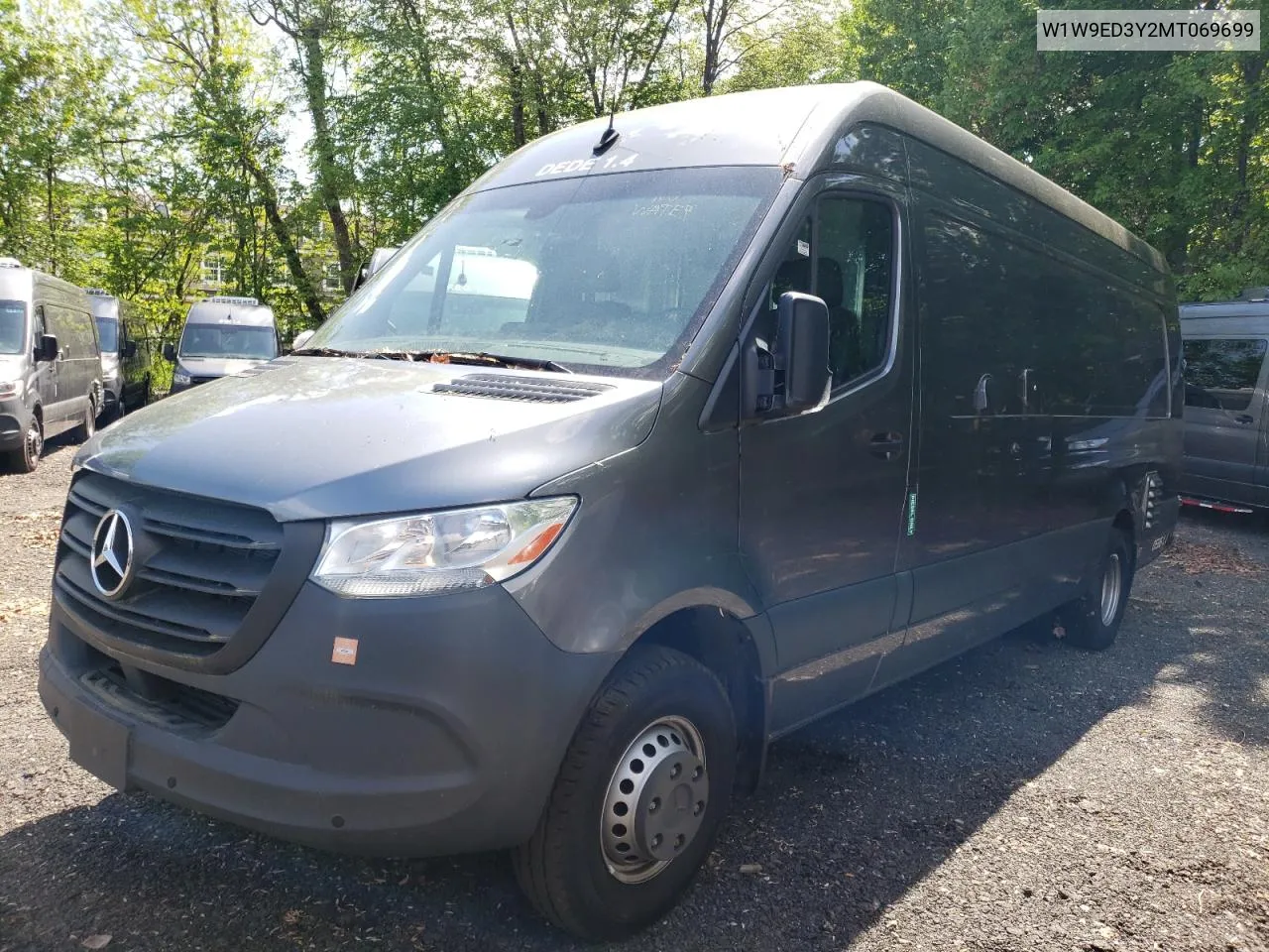 2021 Mercedes-Benz Sprinter 4500 VIN: W1W9ED3Y2MT069699 Lot: 53912354