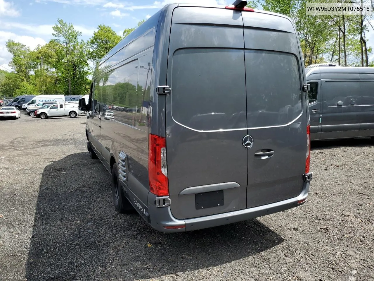 2021 Mercedes-Benz Sprinter 4500 VIN: W1W9ED3Y2MT075518 Lot: 53912614