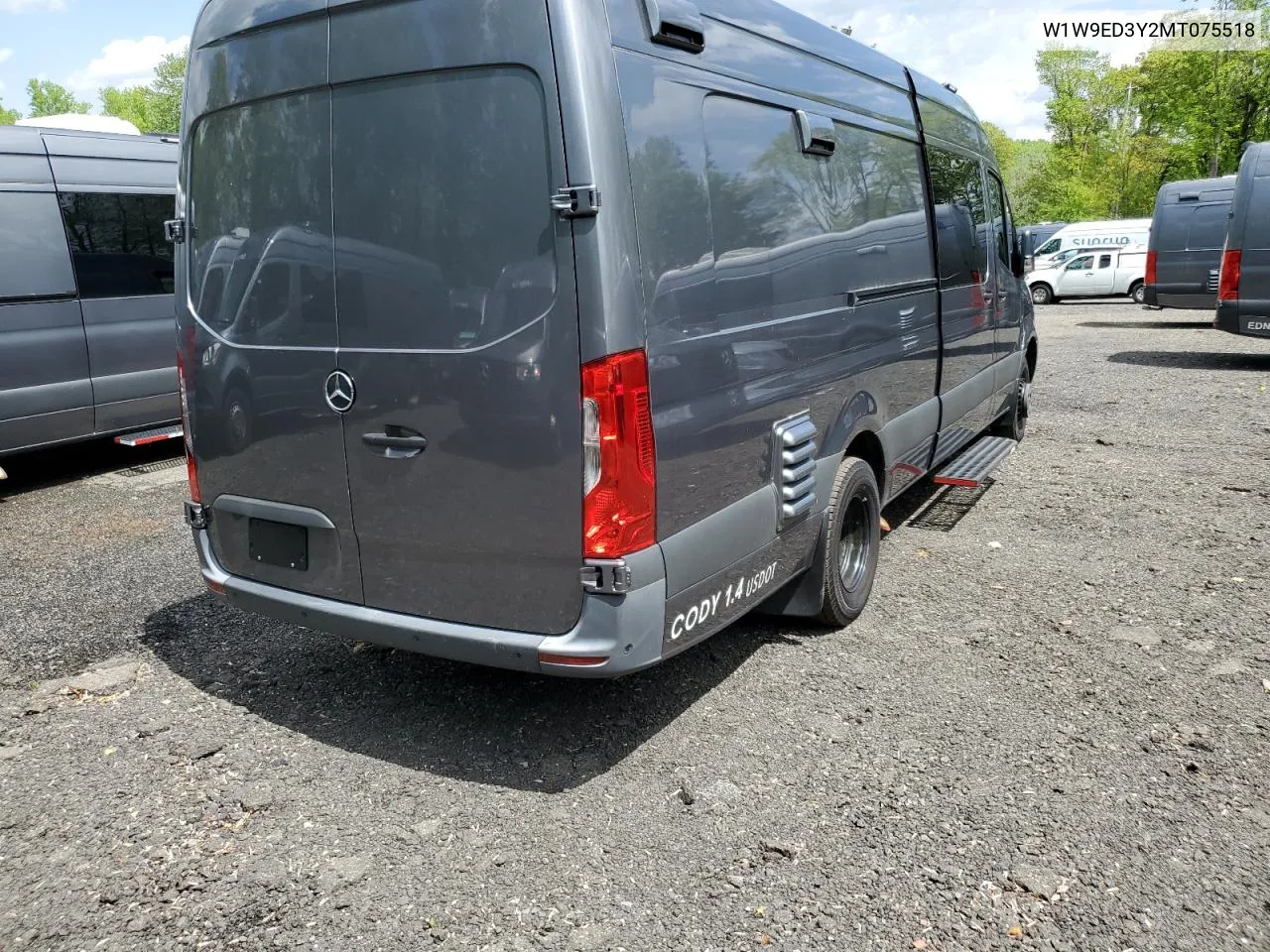 2021 Mercedes-Benz Sprinter 4500 VIN: W1W9ED3Y2MT075518 Lot: 53912614