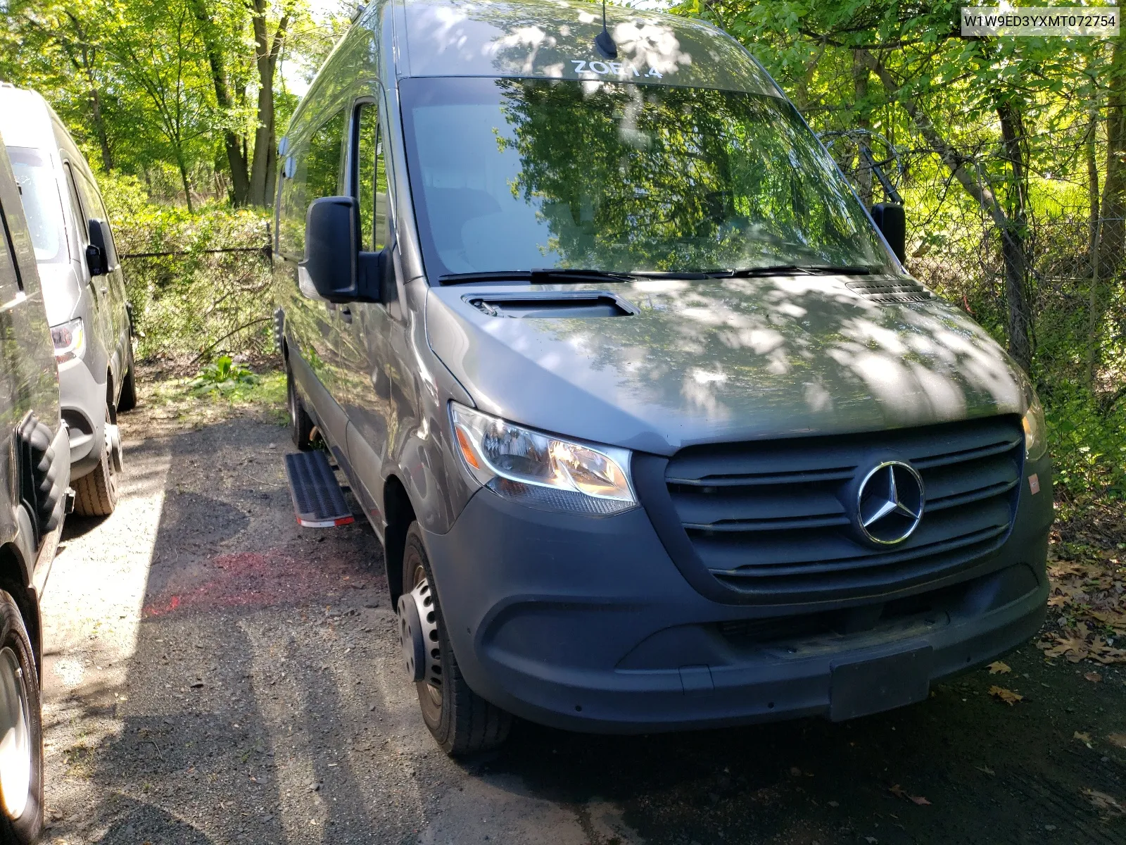 2021 Mercedes-Benz Sprinter 4500 VIN: W1W9ED3YXMT072754 Lot: 53913054