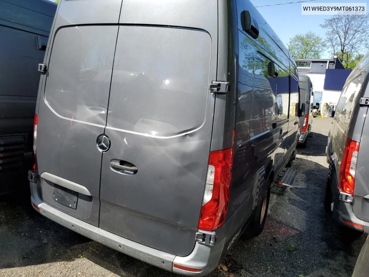 2021 Mercedes-Benz Sprinter 4500 VIN: W1W9ED3Y9MT061373 Lot: 53913544