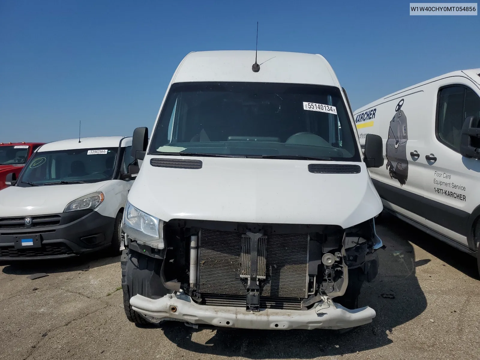 2021 Mercedes-Benz Sprinter 2500 VIN: W1W40CHY0MT054856 Lot: 55140134