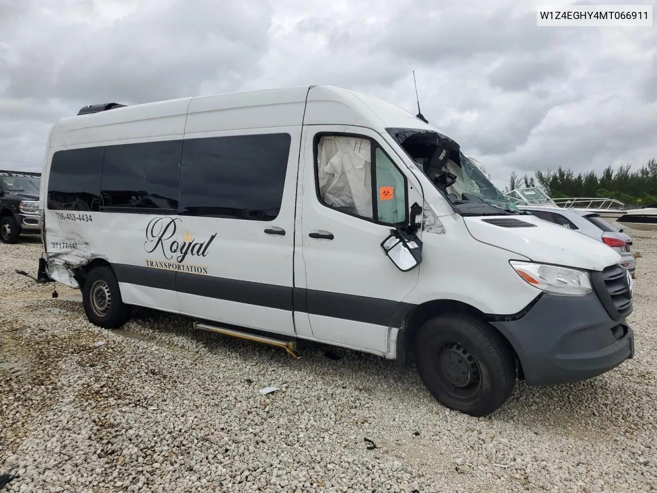 2021 Mercedes-Benz Sprinter 2500 VIN: W1Z4EGHY4MT066911 Lot: 58779424