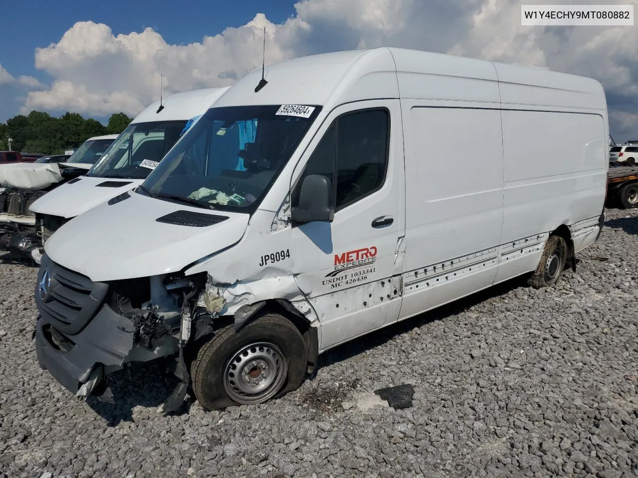 2021 Mercedes-Benz Sprinter 2500 VIN: W1Y4ECHY9MT080882 Lot: 59264604