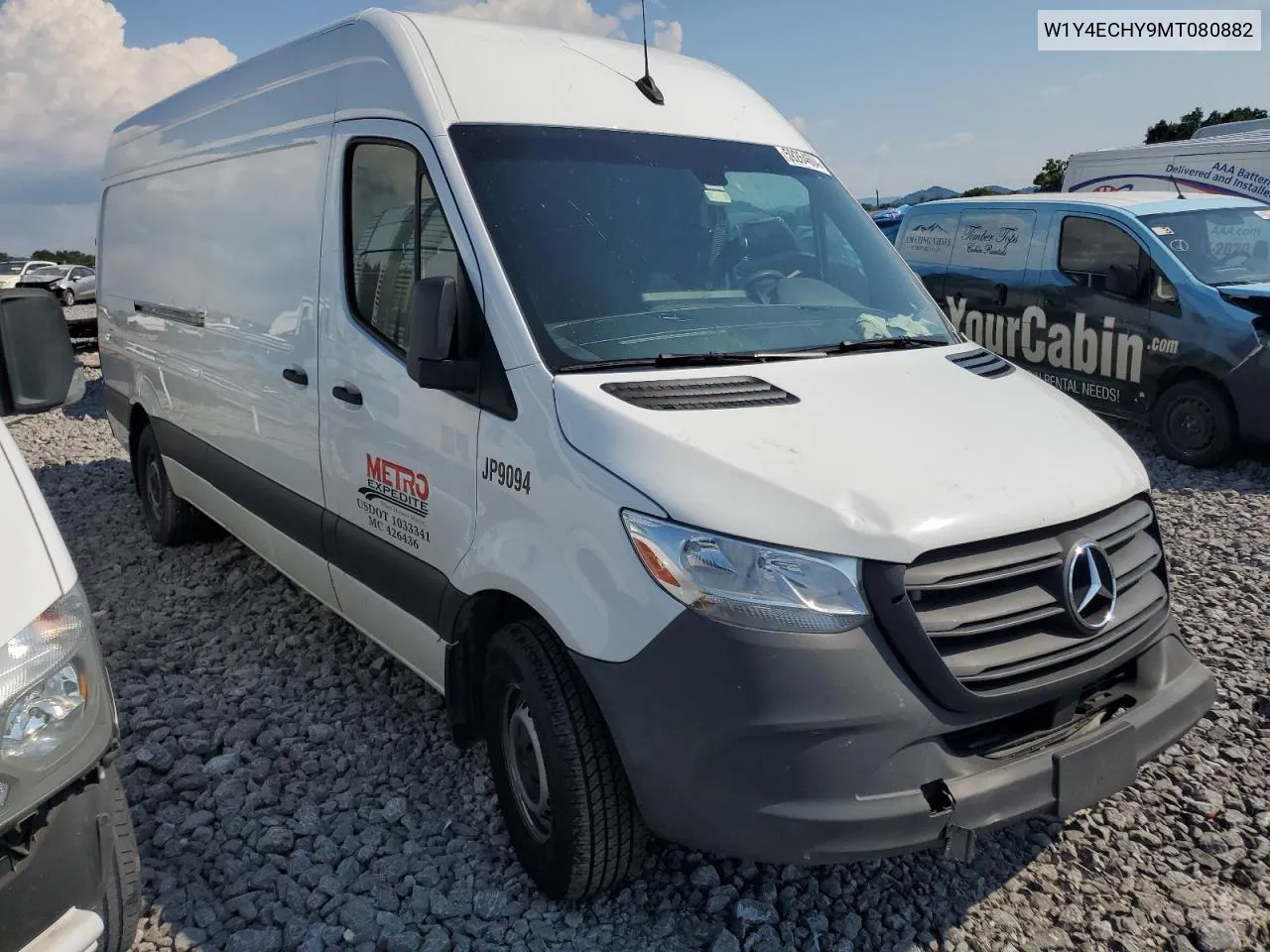 2021 Mercedes-Benz Sprinter 2500 VIN: W1Y4ECHY9MT080882 Lot: 59264604