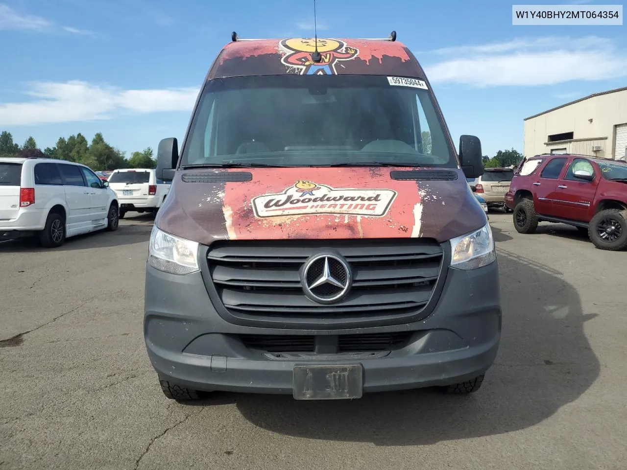 2021 Mercedes-Benz Sprinter 2500 VIN: W1Y40BHY2MT064354 Lot: 59735044