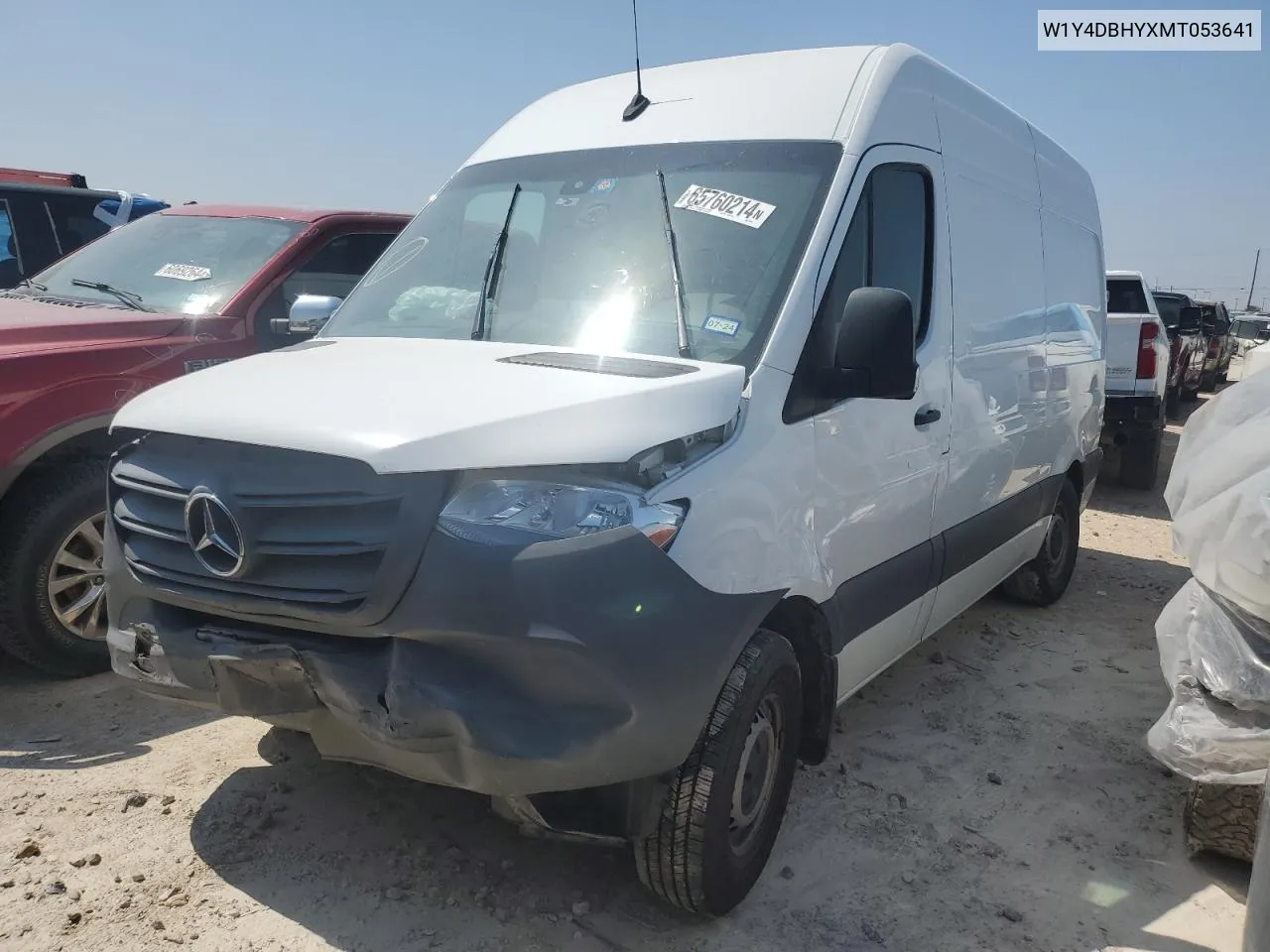 2021 Mercedes-Benz Sprinter 2500 VIN: W1Y4DBHYXMT053641 Lot: 65760214