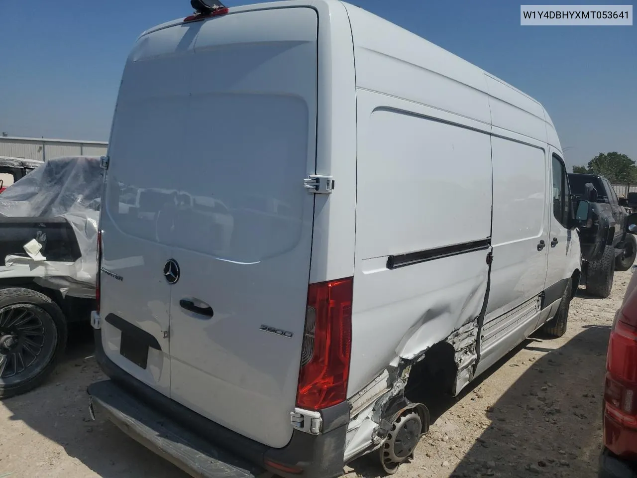 2021 Mercedes-Benz Sprinter 2500 VIN: W1Y4DBHYXMT053641 Lot: 65760214