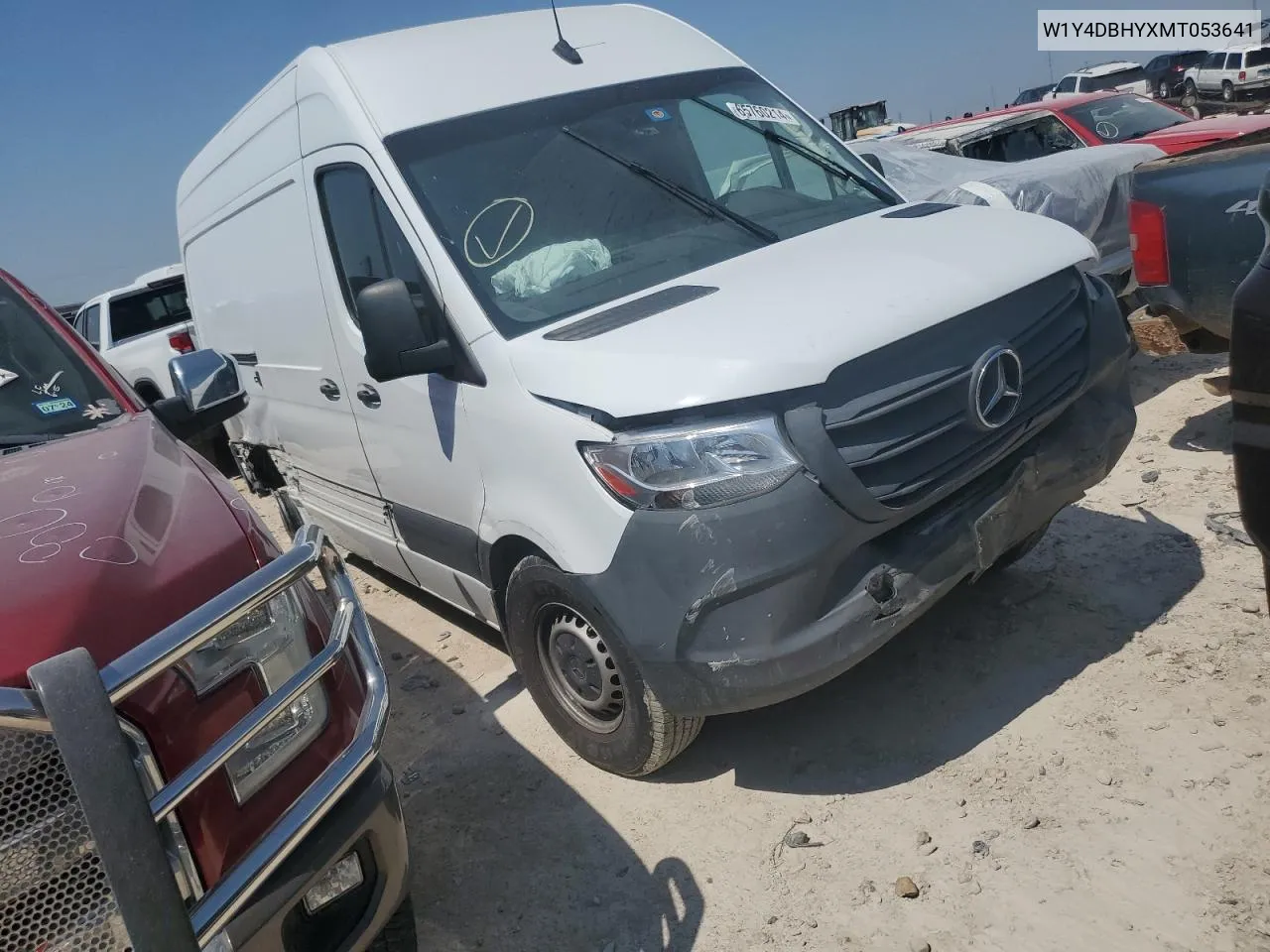 2021 Mercedes-Benz Sprinter 2500 VIN: W1Y4DBHYXMT053641 Lot: 65760214