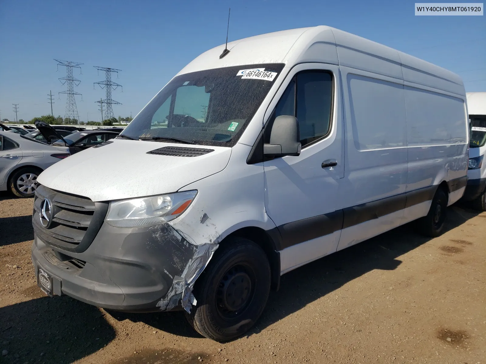 2021 Mercedes-Benz Sprinter 2500 VIN: W1Y40CHY8MT061920 Lot: 66146164