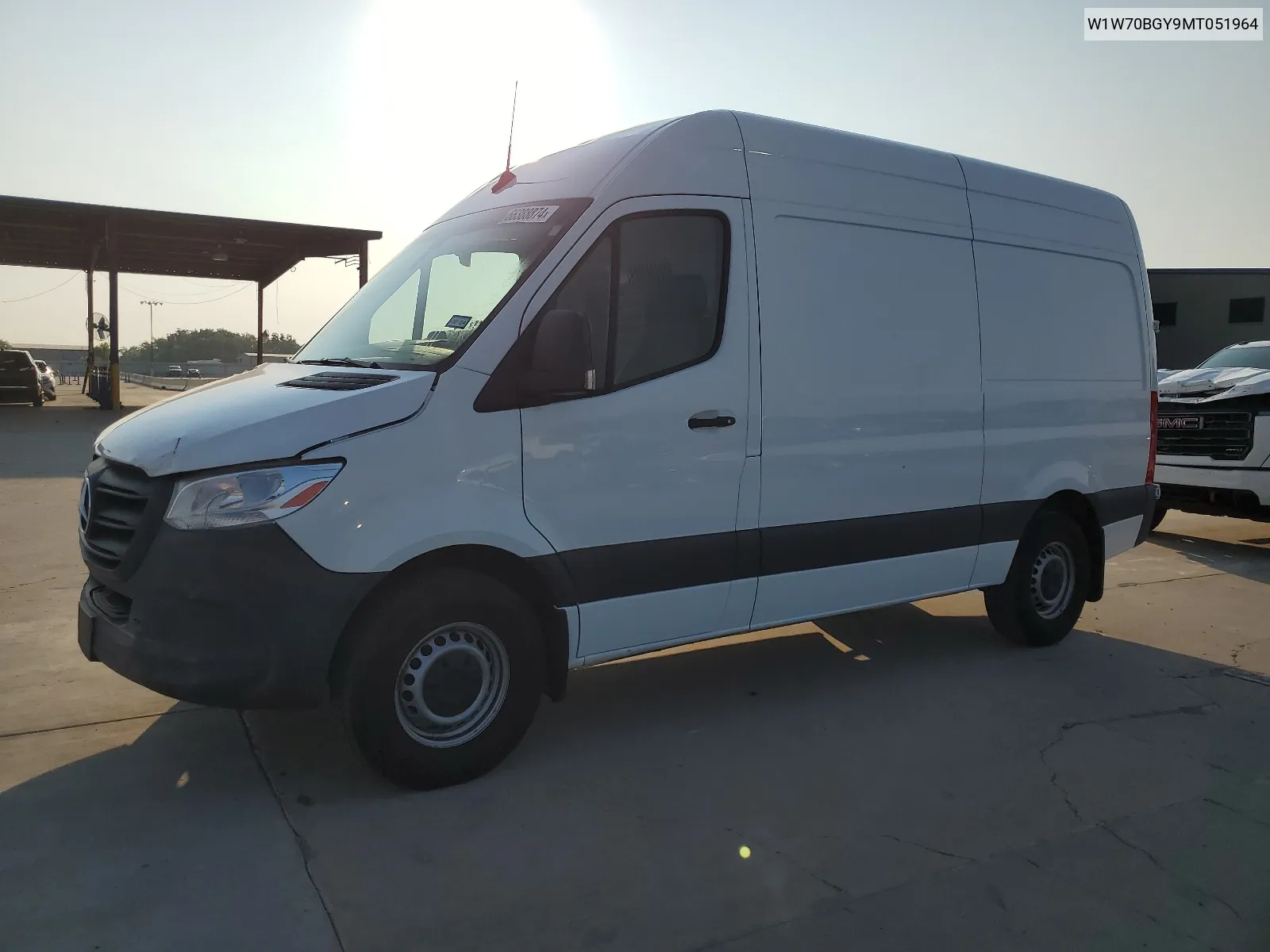 2021 Mercedes-Benz Sprinter 1500 VIN: W1W70BGY9MT051964 Lot: 66388874