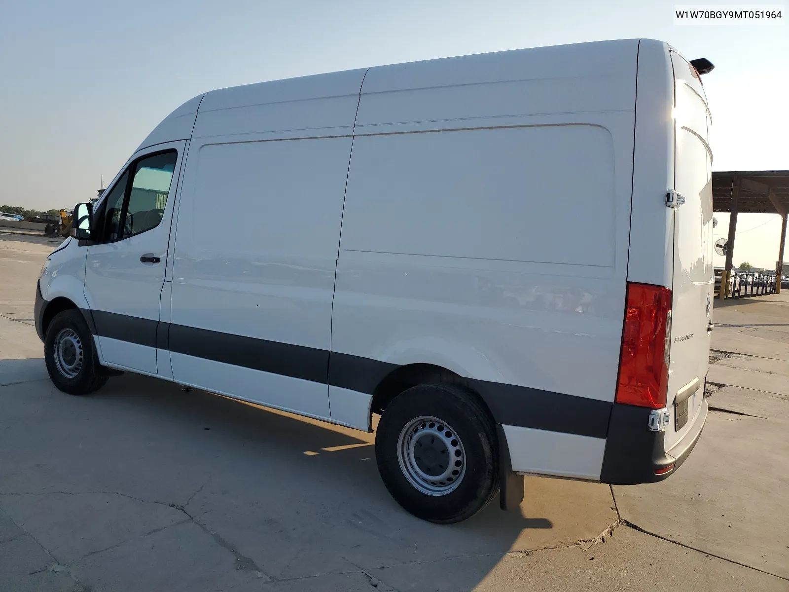 2021 Mercedes-Benz Sprinter 1500 VIN: W1W70BGY9MT051964 Lot: 66388874