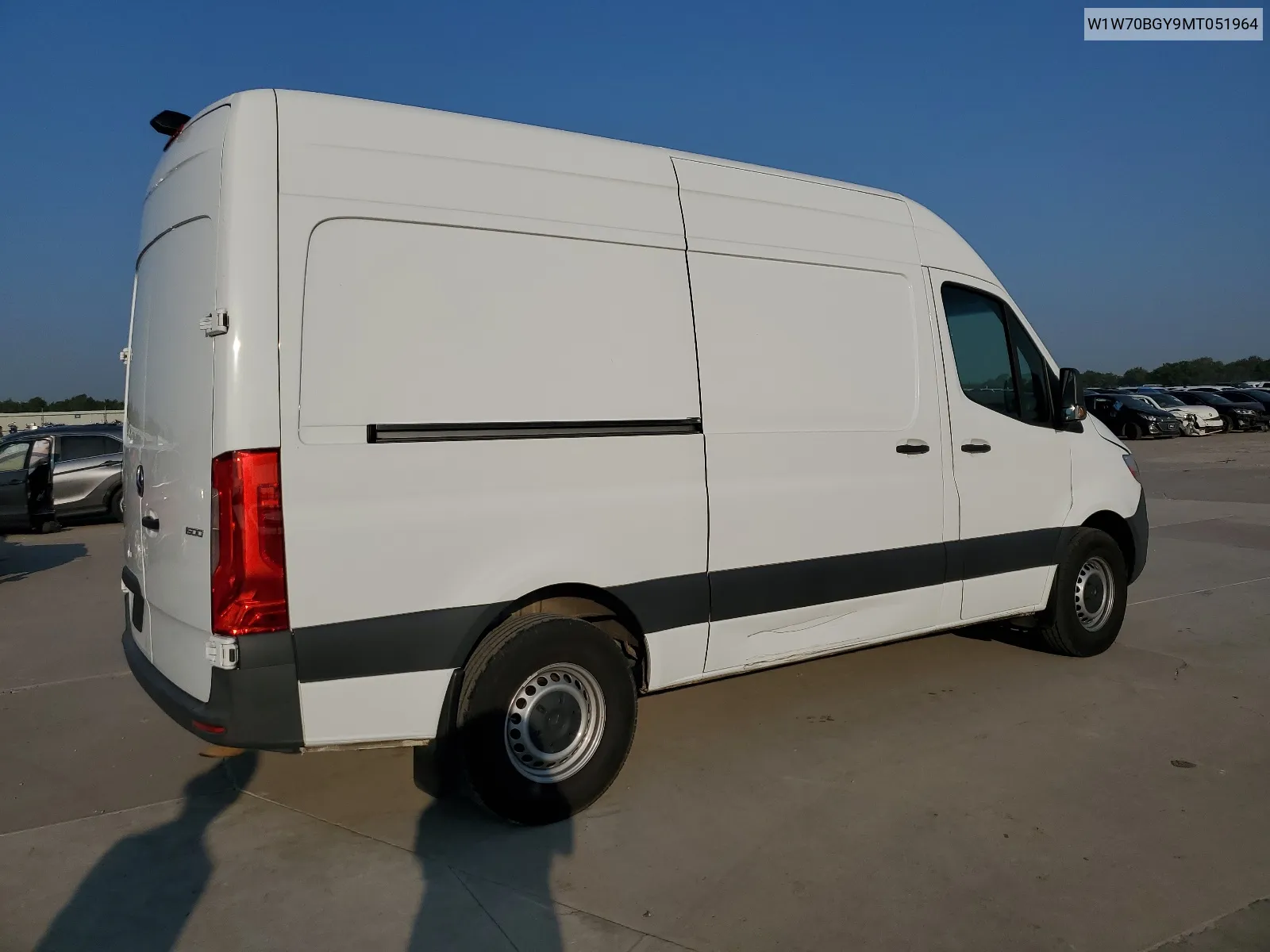 2021 Mercedes-Benz Sprinter 1500 VIN: W1W70BGY9MT051964 Lot: 66388874