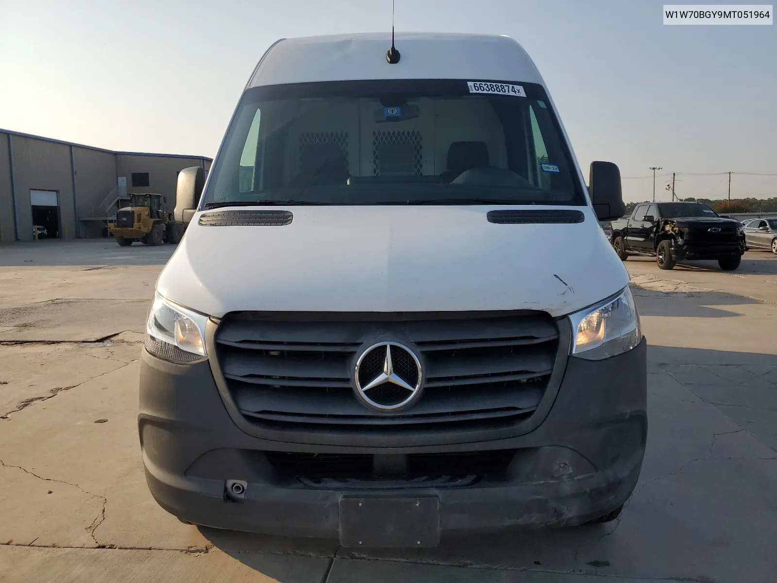 2021 Mercedes-Benz Sprinter 1500 VIN: W1W70BGY9MT051964 Lot: 66388874