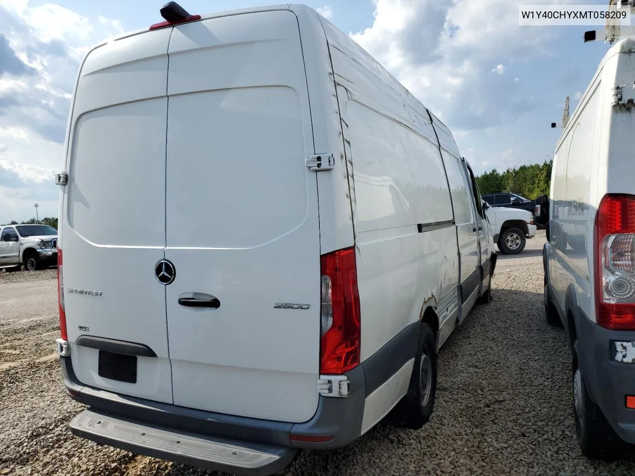 2021 Mercedes-Benz Sprinter 2500 VIN: W1Y40CHYXMT058209 Lot: 66409644