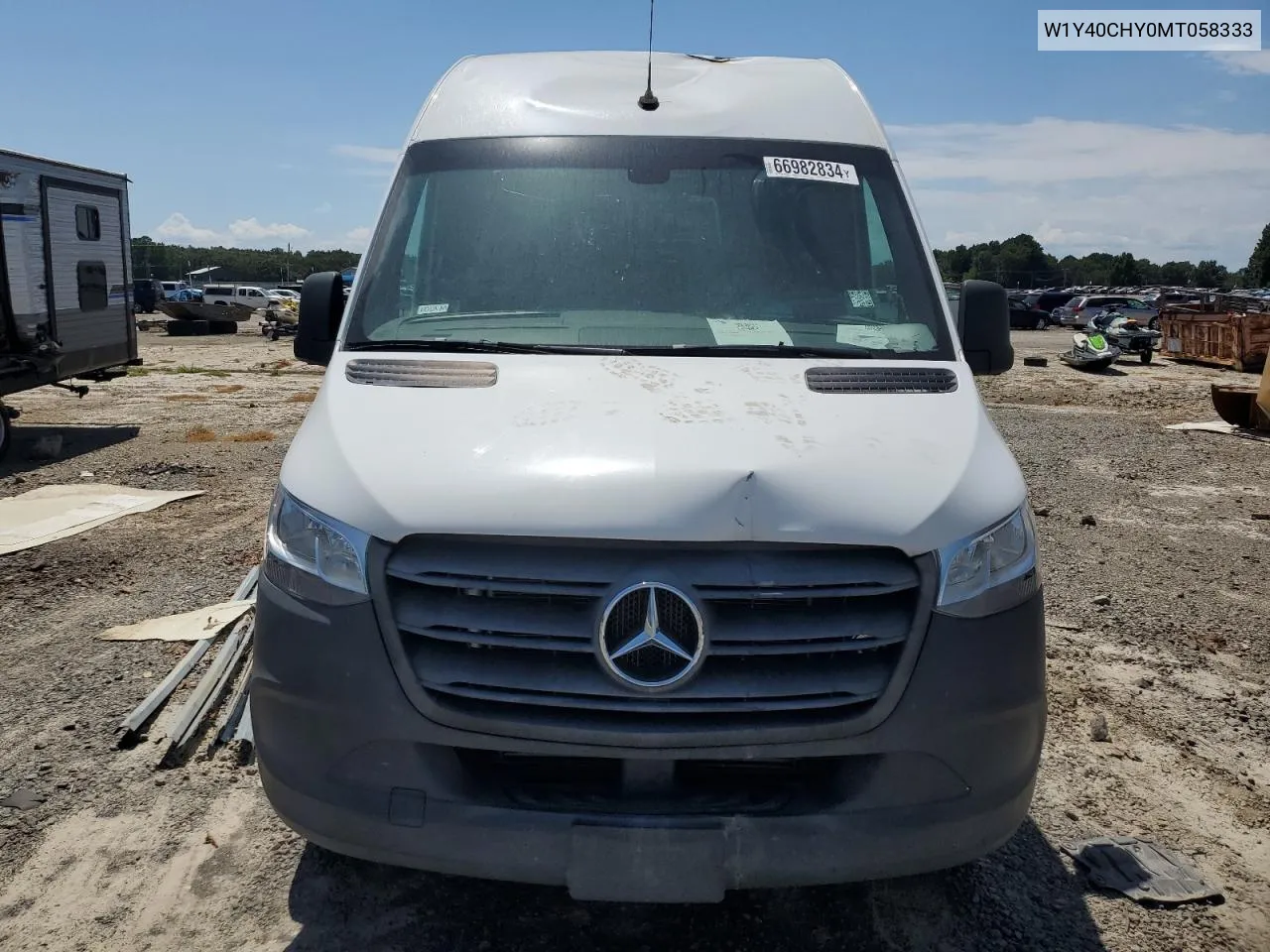 2021 Mercedes-Benz Sprinter 2500 VIN: W1Y40CHY0MT058333 Lot: 66982834