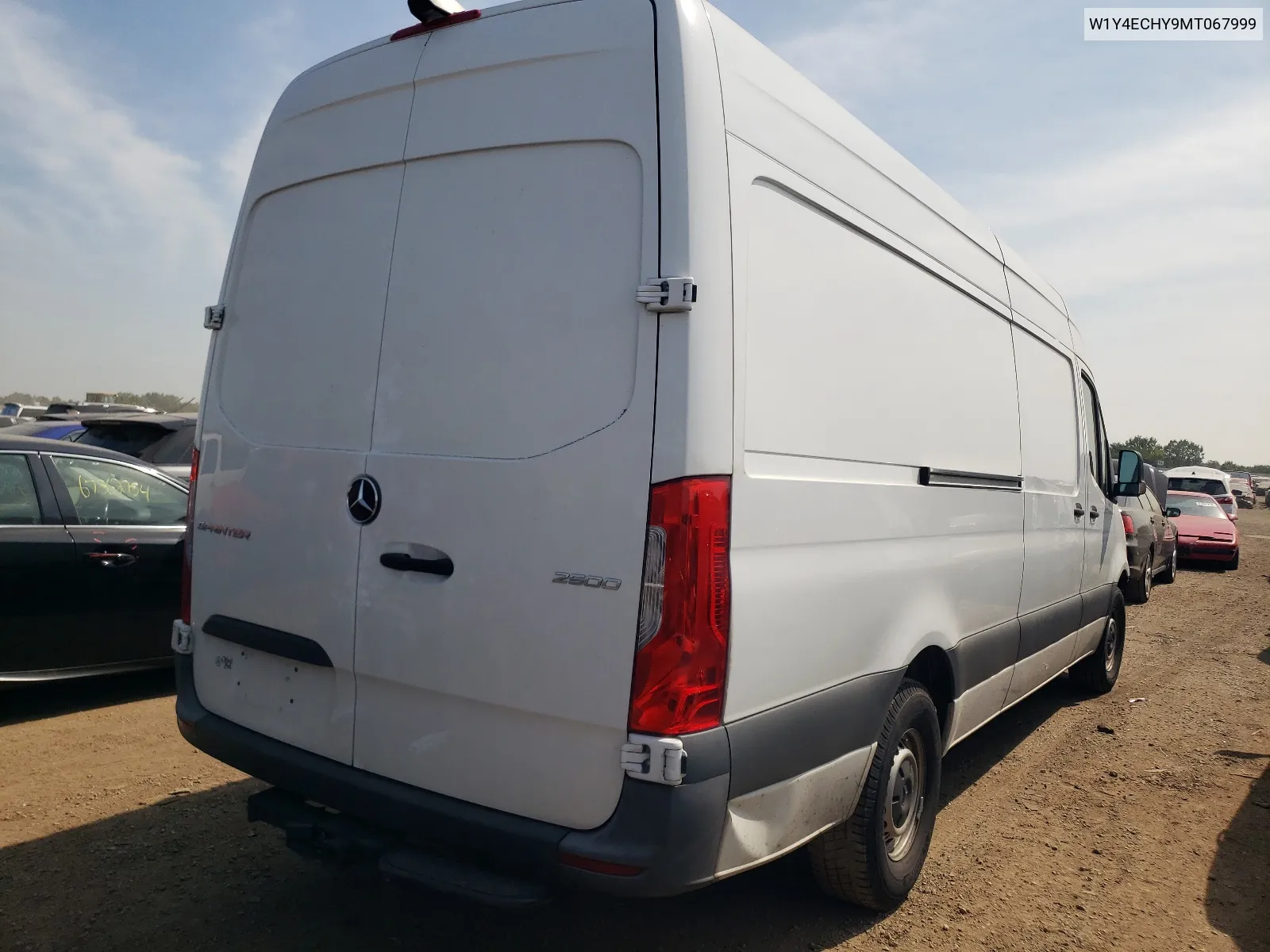 2021 Mercedes-Benz Sprinter 2500 VIN: W1Y4ECHY9MT067999 Lot: 67259574