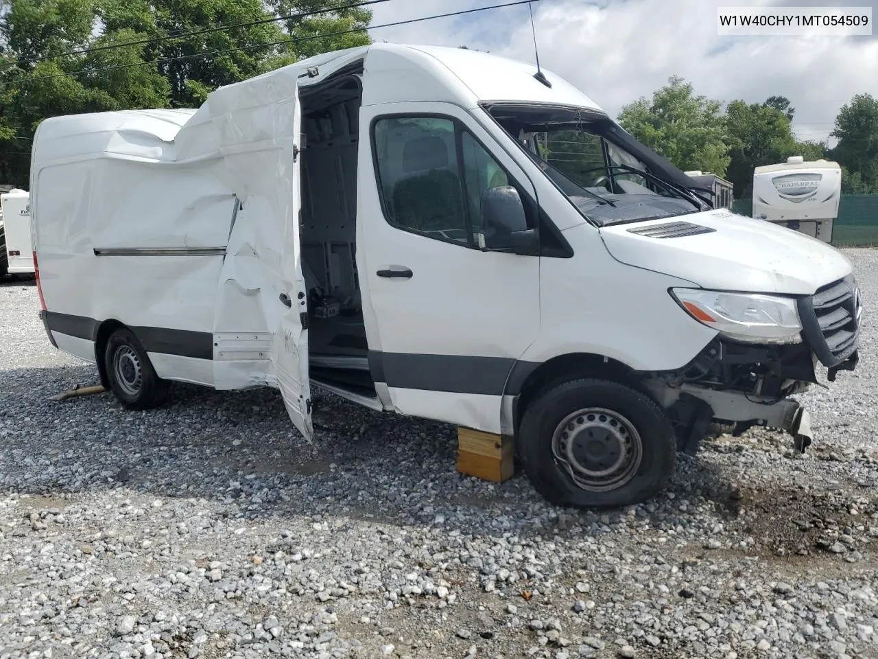 2021 Mercedes-Benz Sprinter 2500 VIN: W1W40CHY1MT054509 Lot: 67326124