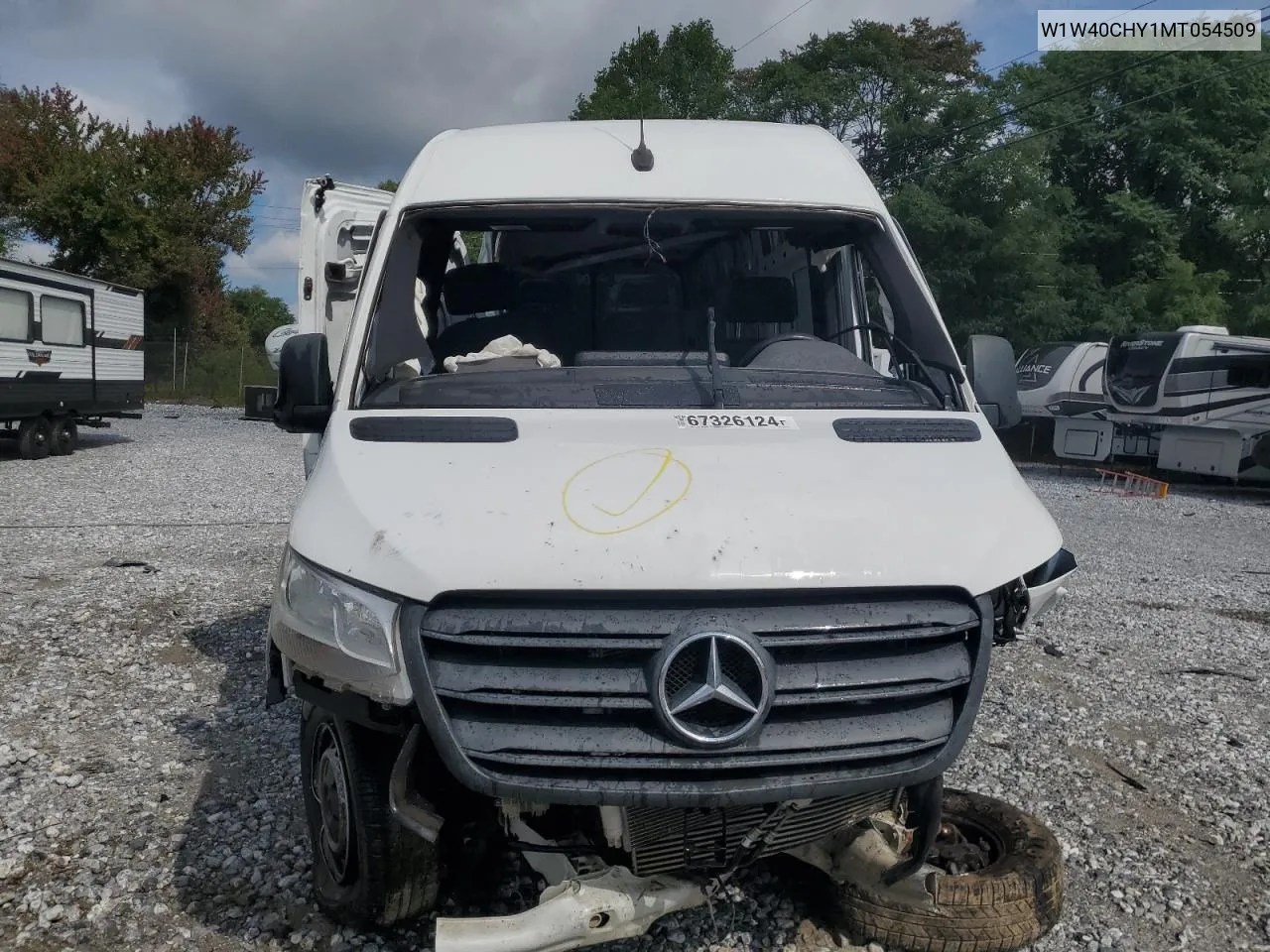 2021 Mercedes-Benz Sprinter 2500 VIN: W1W40CHY1MT054509 Lot: 67326124