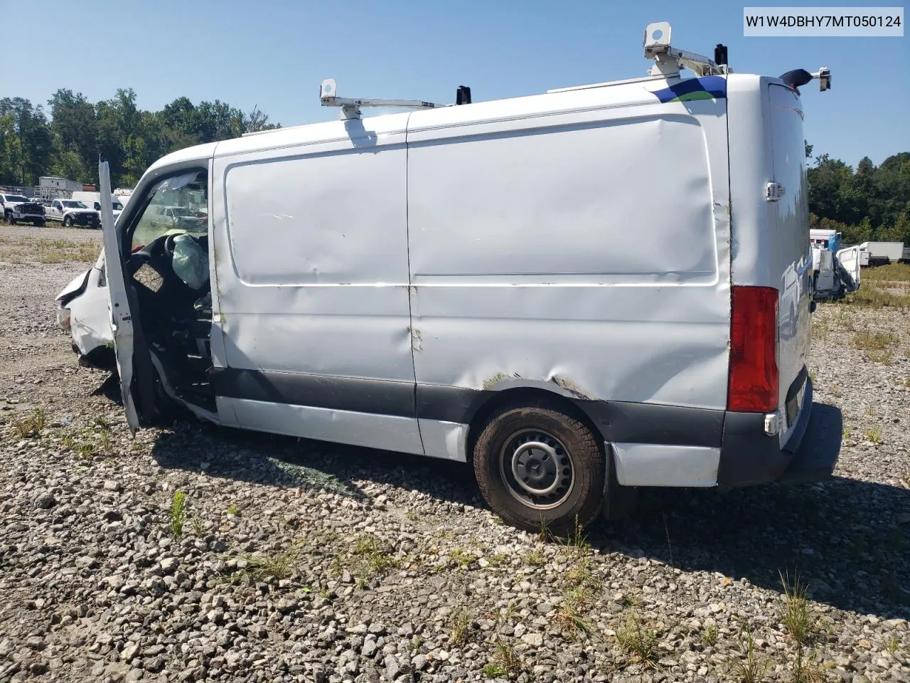 2021 Mercedes-Benz Sprinter 2500 VIN: W1W4DBHY7MT050124 Lot: 67492654