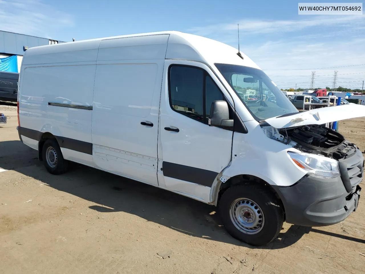 2021 Mercedes-Benz Sprinter 2500 VIN: W1W40CHY7MT054692 Lot: 72037024