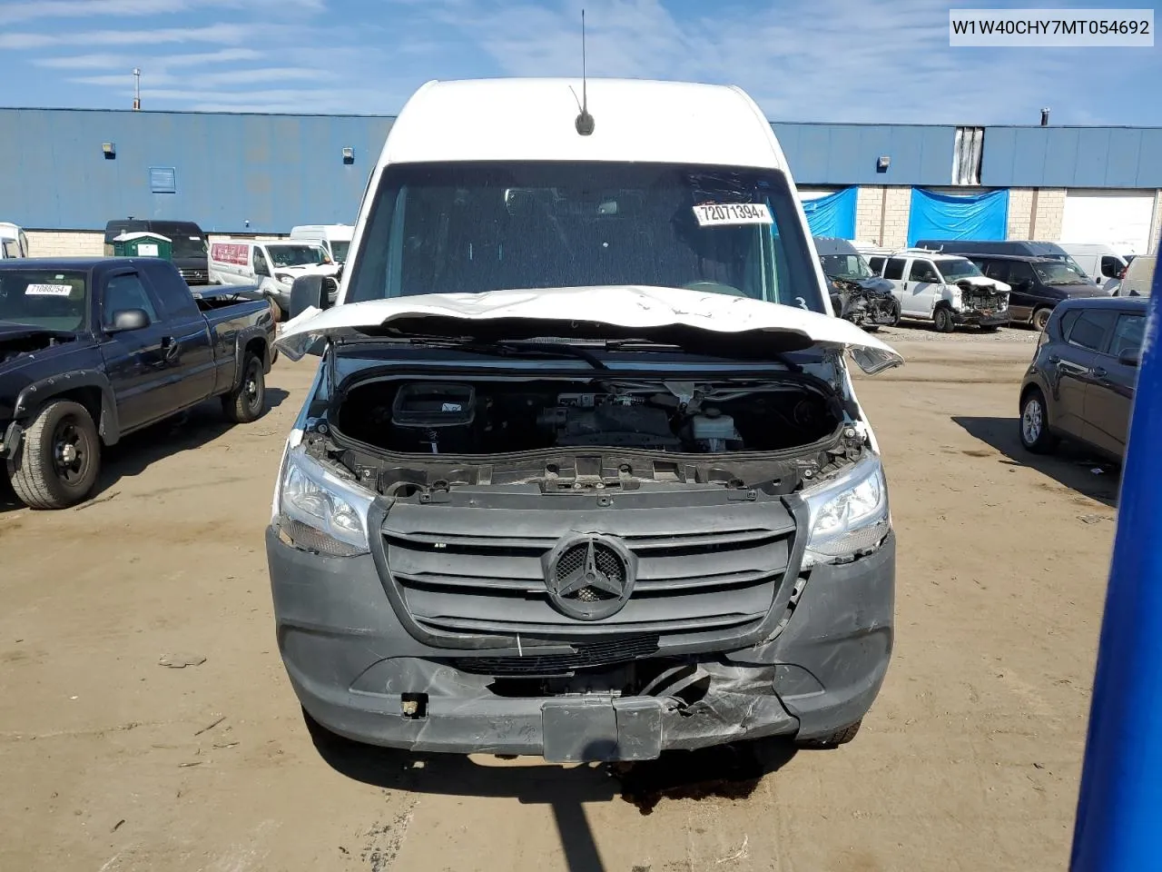 2021 Mercedes-Benz Sprinter 2500 VIN: W1W40CHY7MT054692 Lot: 72037024