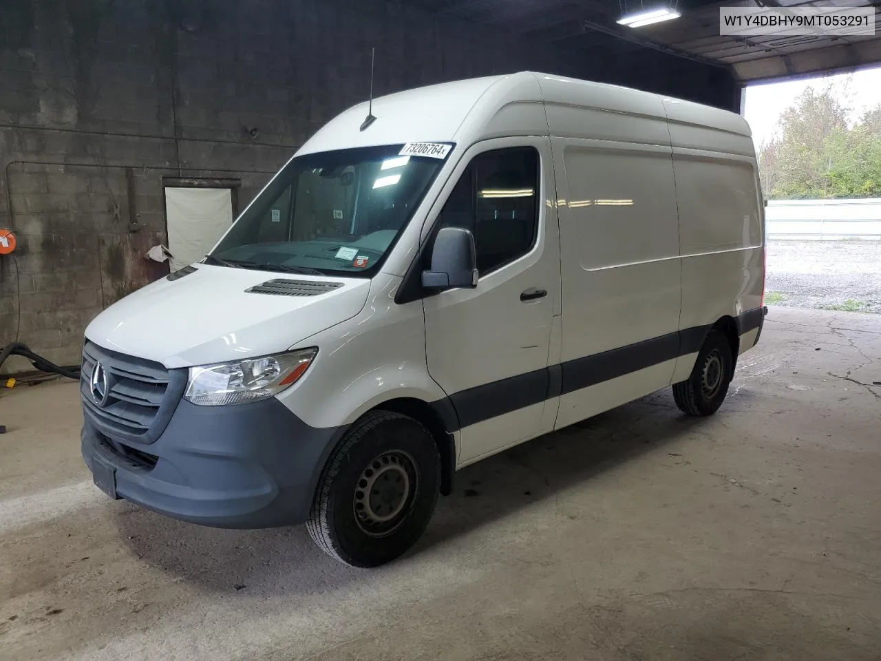 2021 Mercedes-Benz Sprinter 2500 VIN: W1Y4DBHY9MT053291 Lot: 73206764