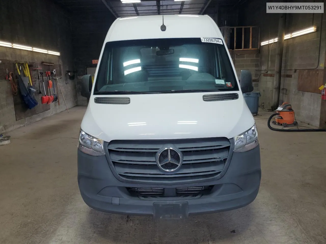 2021 Mercedes-Benz Sprinter 2500 VIN: W1Y4DBHY9MT053291 Lot: 73206764