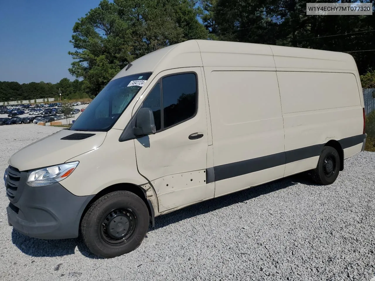 2021 Mercedes-Benz Sprinter 2500 VIN: W1Y4ECHY7MT077320 Lot: 74941124