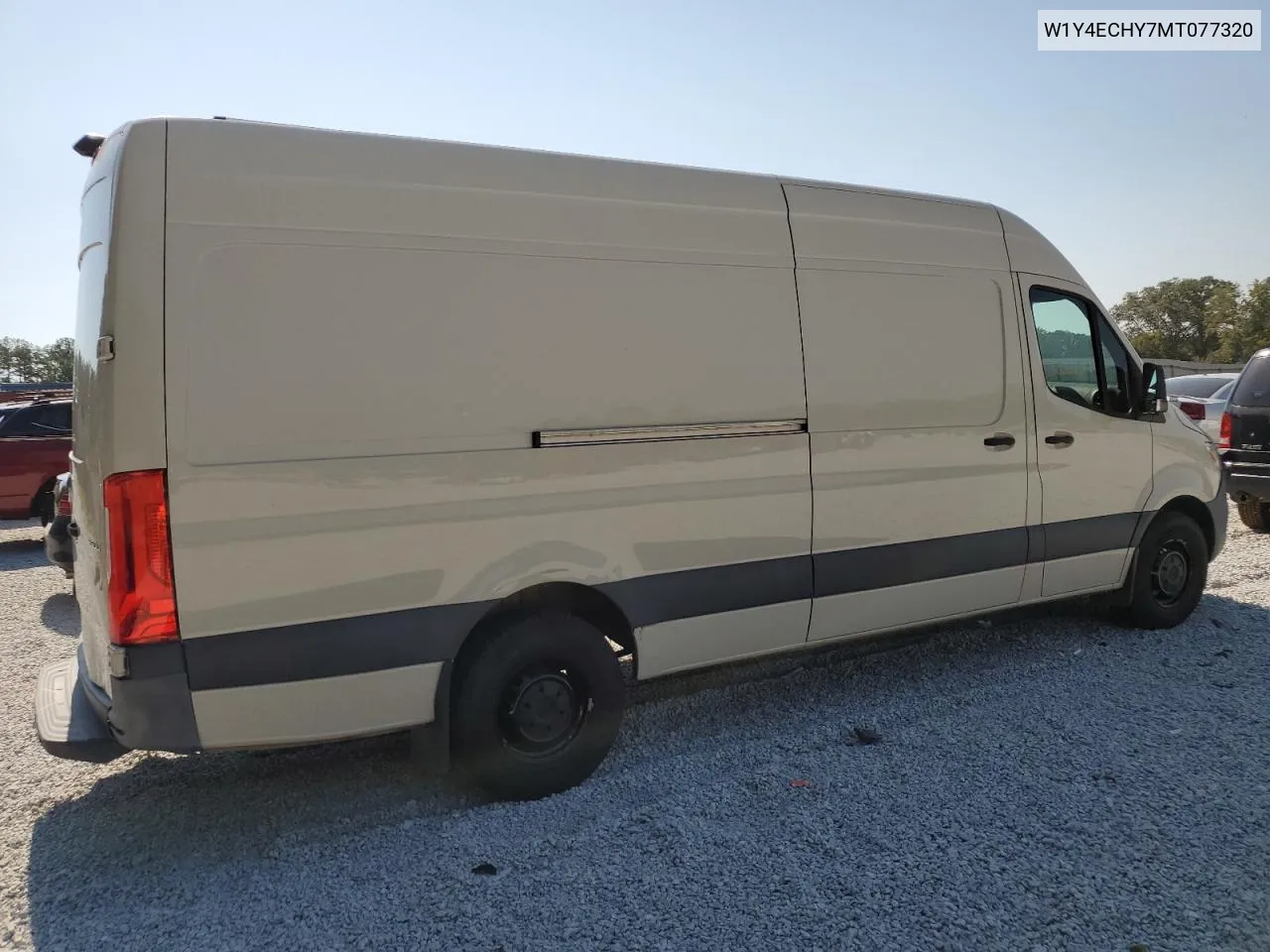 2021 Mercedes-Benz Sprinter 2500 VIN: W1Y4ECHY7MT077320 Lot: 74941124