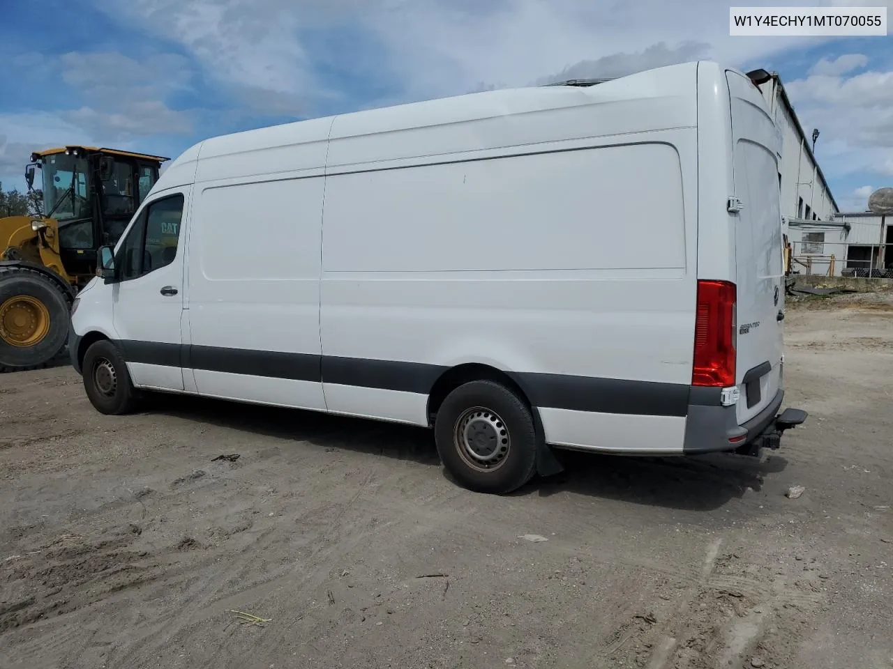 2021 Mercedes-Benz Sprinter 2500 VIN: W1Y4ECHY1MT070055 Lot: 76815204