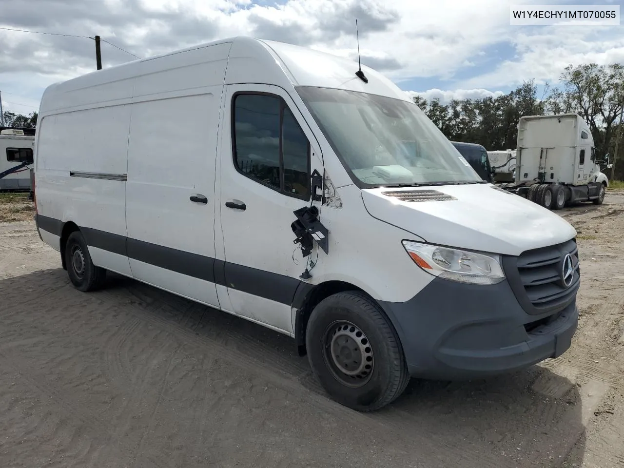 2021 Mercedes-Benz Sprinter 2500 VIN: W1Y4ECHY1MT070055 Lot: 76815204