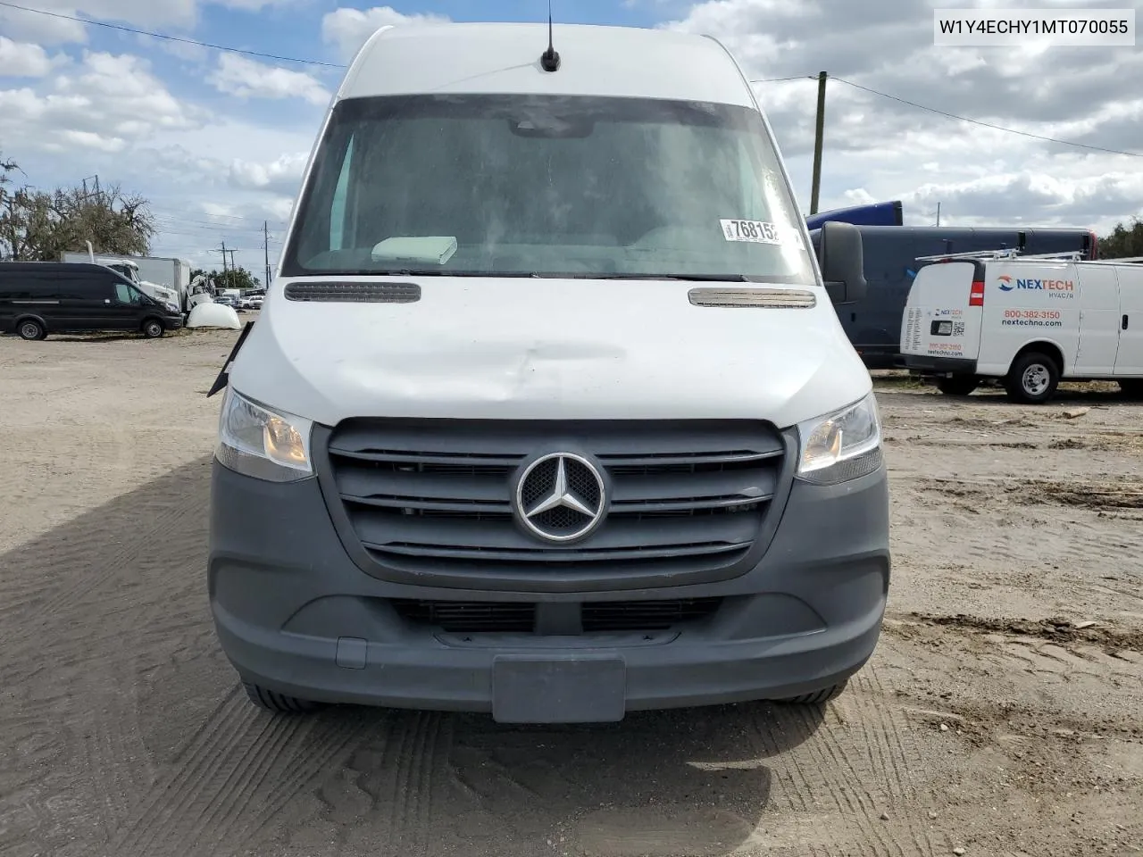 2021 Mercedes-Benz Sprinter 2500 VIN: W1Y4ECHY1MT070055 Lot: 76815204