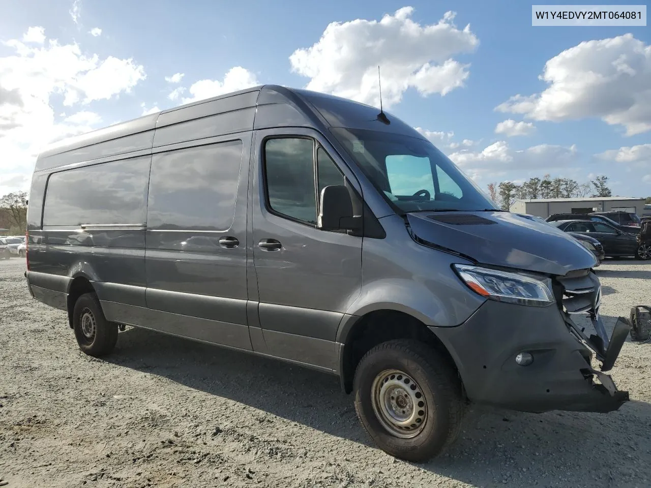 2021 Mercedes-Benz Sprinter 2500 VIN: W1Y4EDVY2MT064081 Lot: 76822194