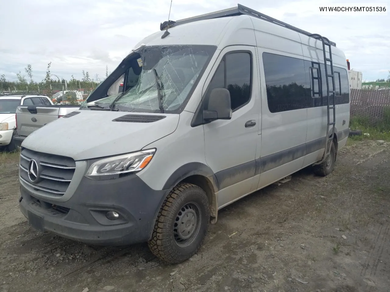 2021 Mercedes-Benz Sprinter 2500 VIN: W1W4DCHY5MT051536 Lot: 78550074