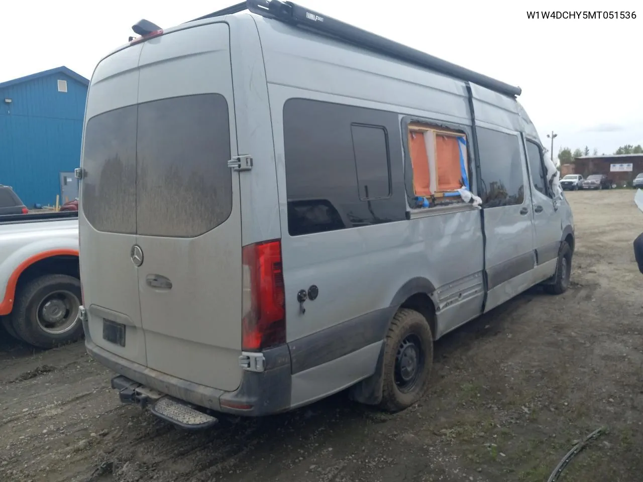 2021 Mercedes-Benz Sprinter 2500 VIN: W1W4DCHY5MT051536 Lot: 78550074