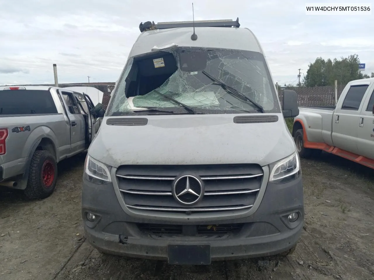 2021 Mercedes-Benz Sprinter 2500 VIN: W1W4DCHY5MT051536 Lot: 78550074