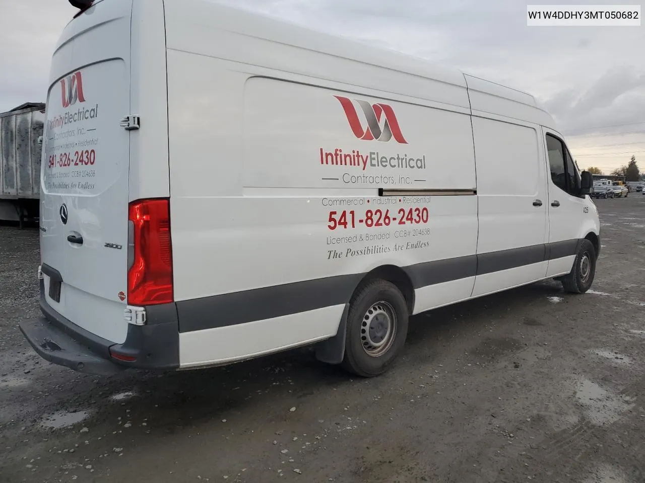 2021 Mercedes-Benz Sprinter 2500 VIN: W1W4DDHY3MT050682 Lot: 79027844