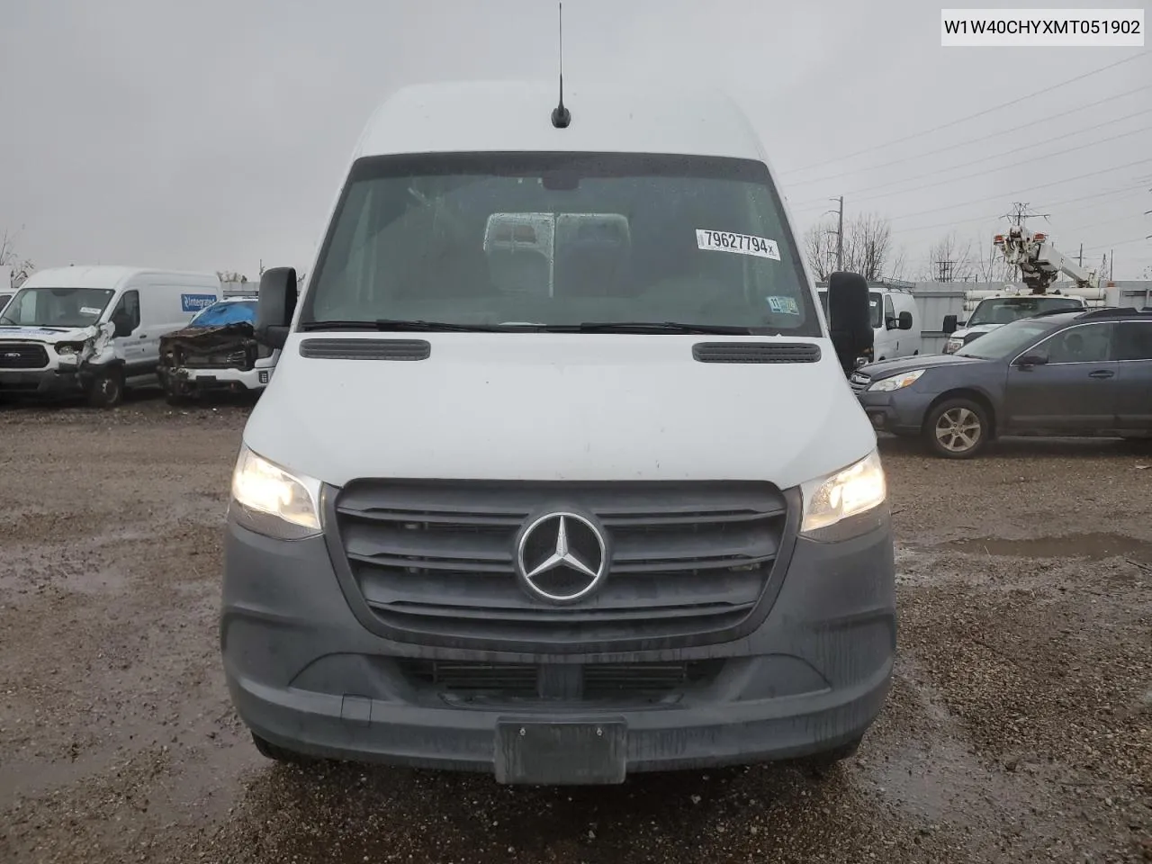 2021 Mercedes-Benz Sprinter 2500 VIN: W1W40CHYXMT051902 Lot: 79627794